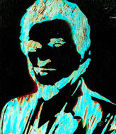 LIMITED PRINT- JOE PESCI INVERTED COLOURS. STENCIL AND SPRAY PAINTS. BELFAST. VARIOUS SIZES.
