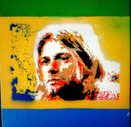 KURT COBAIN, UNPLUGGLED IN NEW YORK. 30 CM X 30 CM